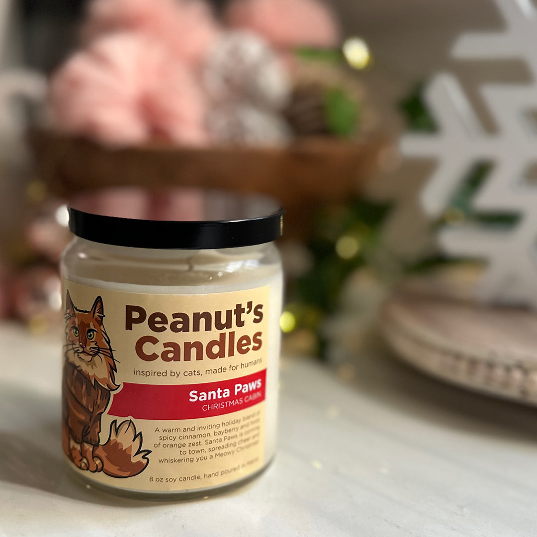 Santa Paws 8 oz Soy Candle