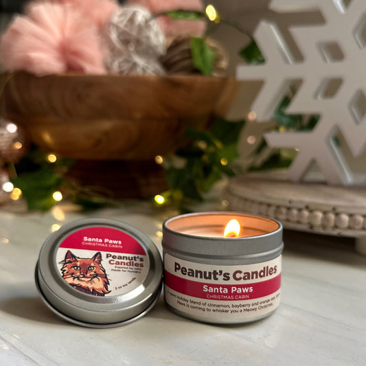 Santa Paws 2 oz Soy Candle