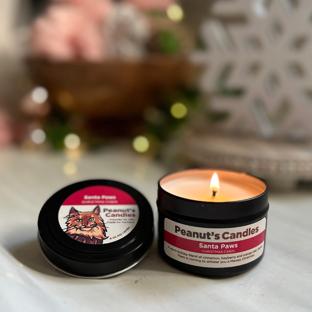 Santa Paws 4 oz Soy Candle