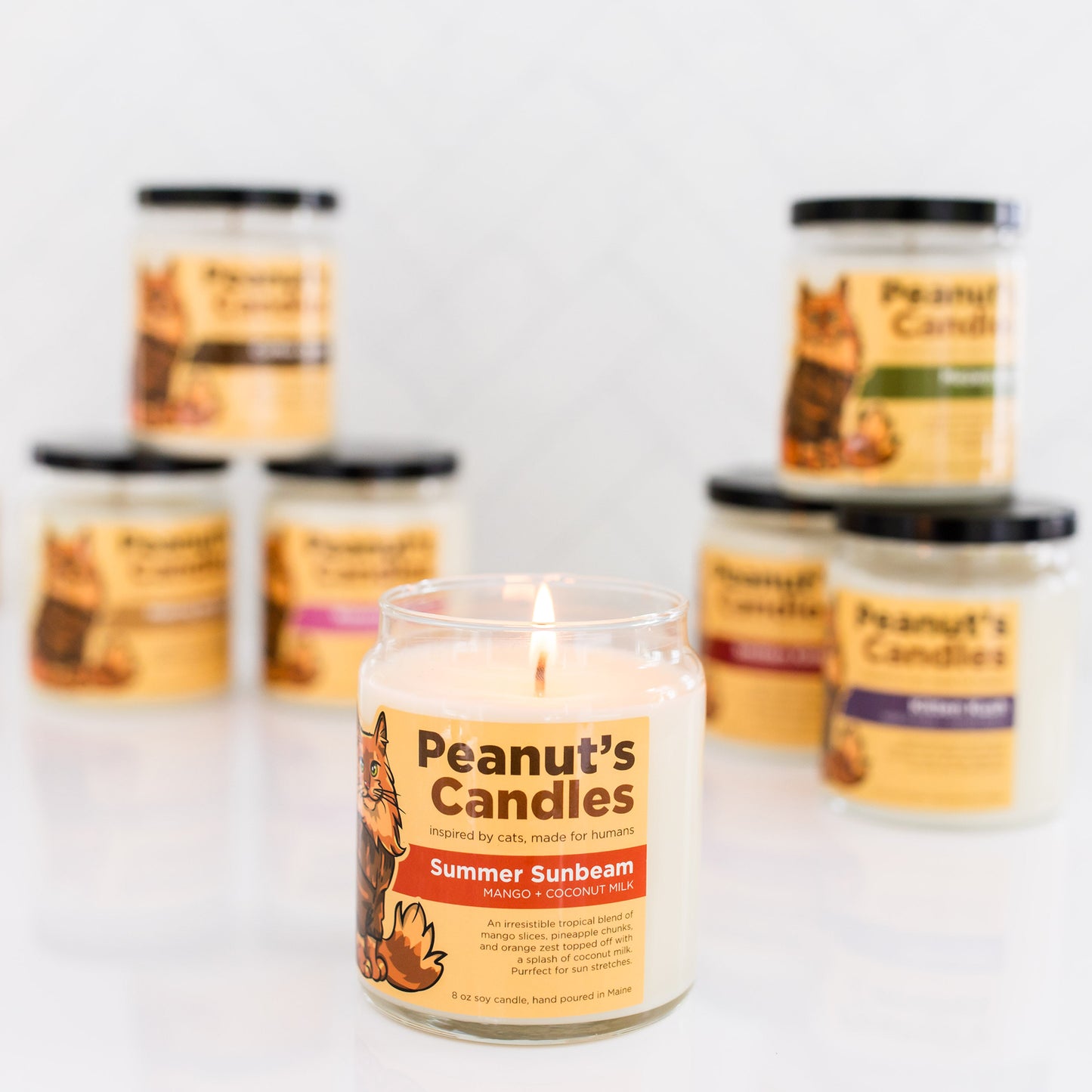 Summer Sunbeam 8 oz Soy Candle