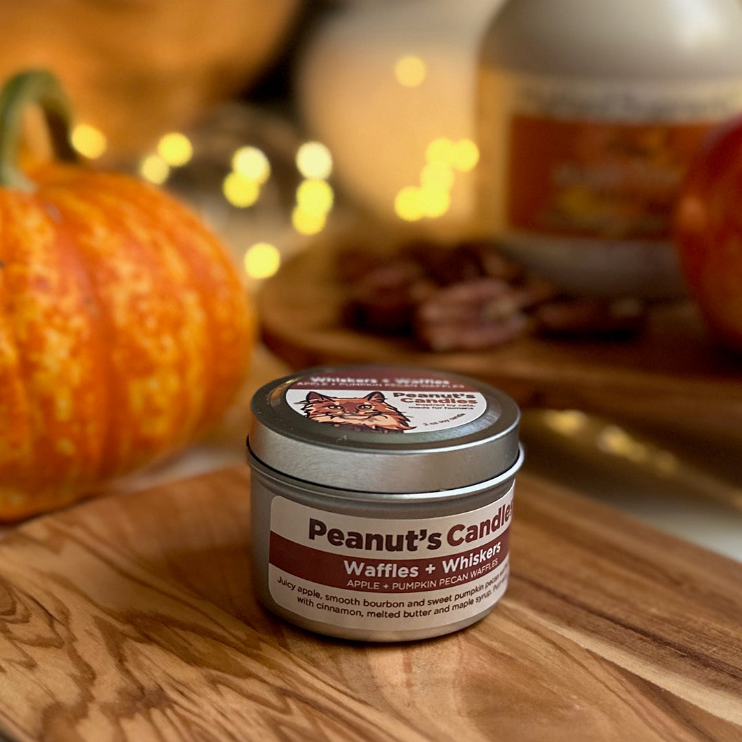 Waffles + Whiskers 2 oz Soy Candle