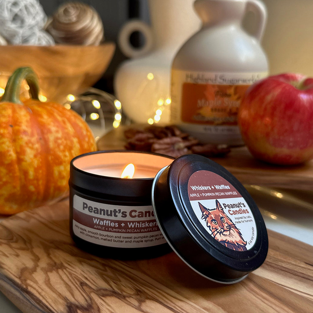Waffles + Whiskers 4 oz Soy Candle