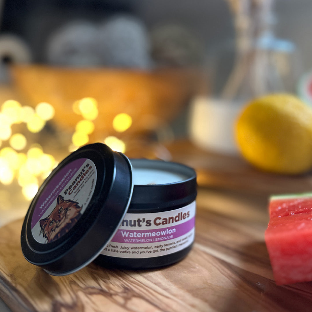Watermeowlon 4 oz Soy Candle